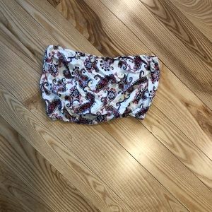 Bandana style crop top